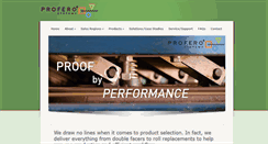 Desktop Screenshot of proferosystems.com